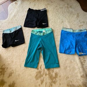 Nike pro shorts/ biker shorts